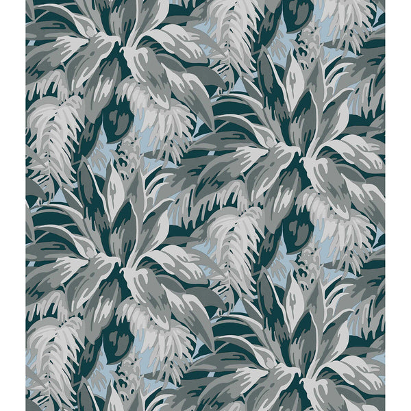 Panamericana - Azul Blue By Gaston Y Daniela | Gaston Origen Dos | Botanical & Floral Wallcovering Print