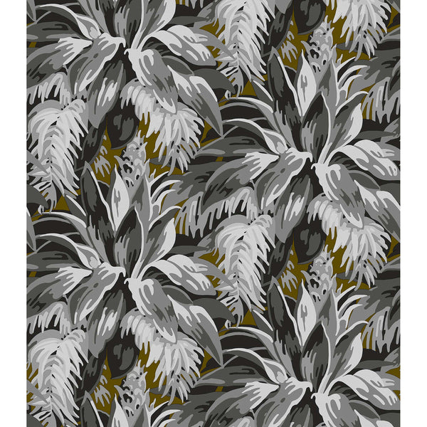 Panamericana - Ocre Brown By Gaston Y Daniela | Gaston Origen Dos | Botanical & Floral Wallcovering Print