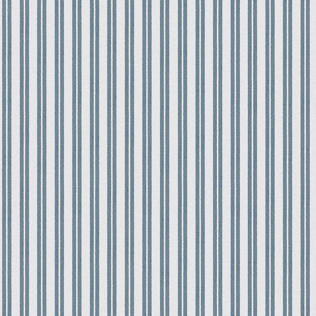 Samples and Purchasing available for Oyambre - Azul Blue By Gaston Y Daniela | Gaston Serendipia | Stripes Wallcovering Print at Designer Wallcoverings and Fabrics