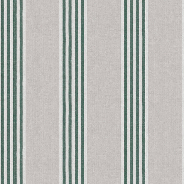 Gerra - Verde Light Grey By Gaston Y Daniela | Gaston Nuevo Mundo | Stripes Wallcovering Print