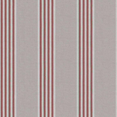 Samples and Purchasing available for Gerra - Rojo Red By Gaston Y Daniela | Gaston Serendipia | Stripes Wallcovering Print at Designer Wallcoverings and Fabrics