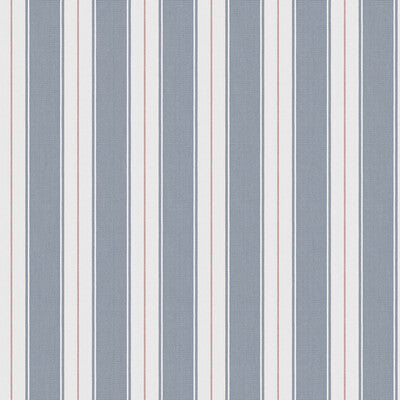 Samples and Purchasing available for Bayona - Denim Blue By Gaston Y Daniela | Gaston Serendipia | Stripes Wallcovering Print at Designer Wallcoverings and Fabrics