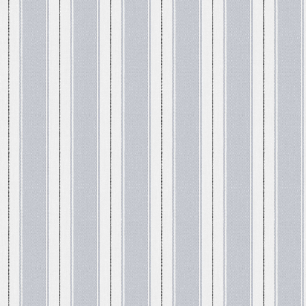 Bayona - Gris Silver By Gaston Y Daniela | Gaston Serendipia | Stripes Wallcovering Print