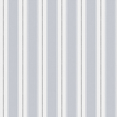 Bayona - Gris Silver By Gaston Y Daniela | Gaston Serendipia | Stripes Wallcovering Print