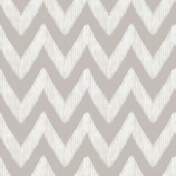 Medina - Topo Light Grey By Gaston Y Daniela | Gaston Serendipia | Herringbone/Tweed Wallcovering Print