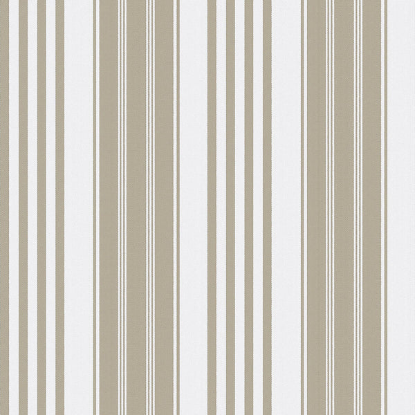 Vega - Beige Taupe By Gaston Y Daniela | Gaston Serendipia | Stripes Wallcovering Print