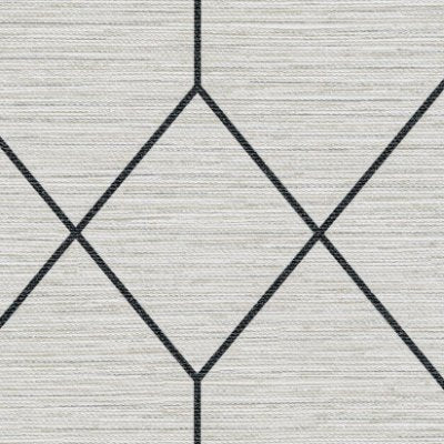 Geoloom Charred Coconut Gray - Off-White Commercial Wallcovering | Koroseal