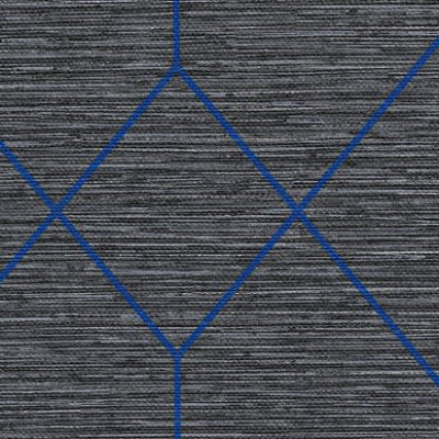Geoloom Cobalt Iridium  Wallpaper (Gm21-06) | Koroseal Type 2 Vinyl | Koroseal
