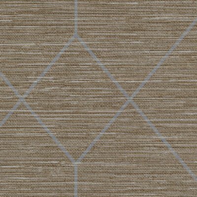 Geoloom Latte Mocha Brown - Beige Commercial Wallcovering | Koroseal