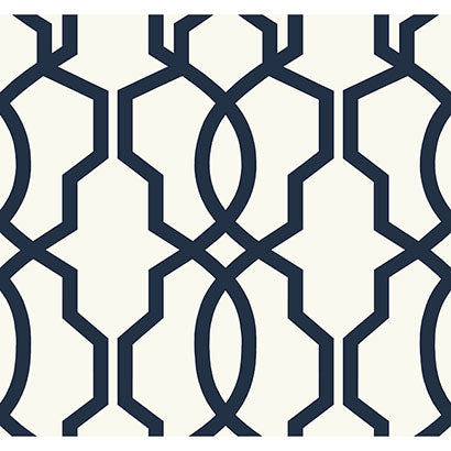 Hourglass Trellis Wallpaper | Jeffrey Stevens