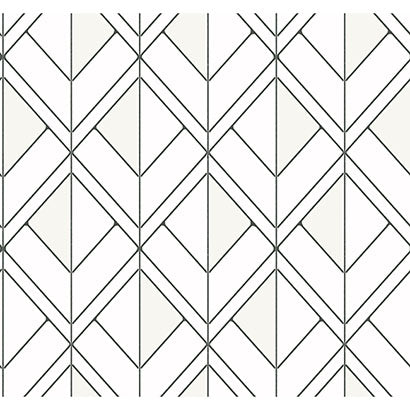 Bay St Louis Charcoal Wallcovering | Jeffrey Stevens