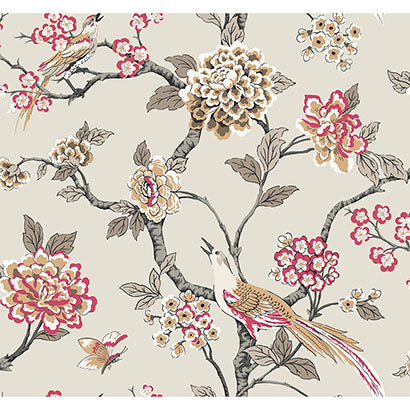 Jacksonville Beach Ivory Wallcovering | Jeffrey Stevens