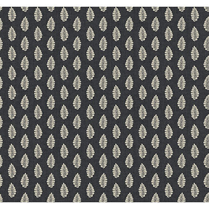 Leaf Pendant Wallpaper | Jeffrey Stevens