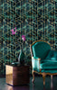 Gramercy Emerald Wallpaper | Mind The Gap