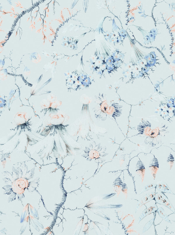 Grandma's Tapestry Skylight - Grey, Sienna, Skylight Wallcovering | Mind the Gap