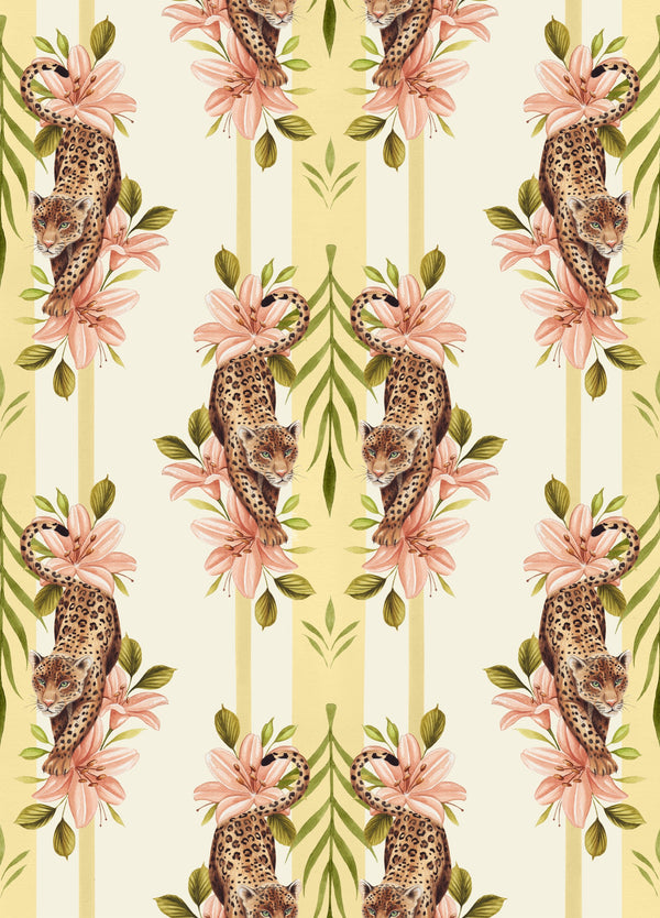 Leopard Stripe Yellow | Graduate Collection