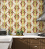 Leopard Stripe Yellow room setting