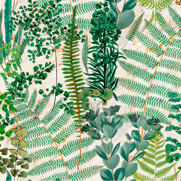 Green Sanctuary - Green Sanctuary Wallcovering | Mind the Gap