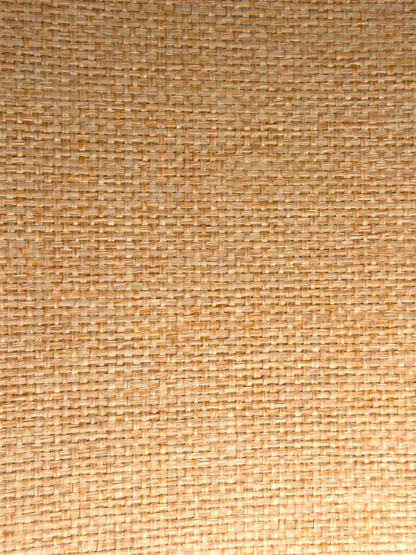 Salerno Sand Basketweave Grasscloth Wallcovering | Fentucci