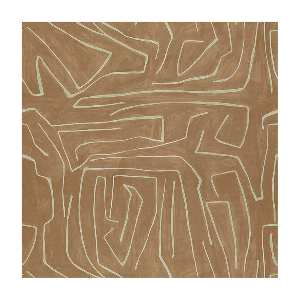 Graffito - Salmon/Cream Coral By Lee Jofa Modern | Kelly Wearstler Iii |Modern  Multipurpose Print
