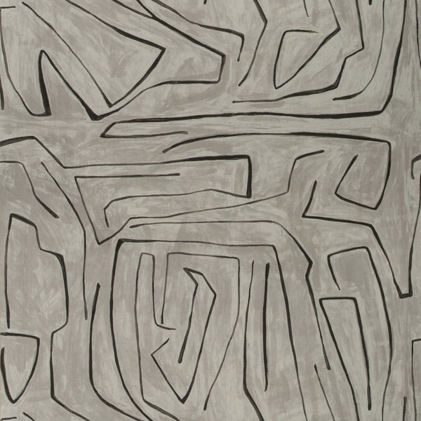 Graffito - Graphite Charcoal By Lee Jofa Modern | Kelly Wearstler V |Modern  Multipurpose Print