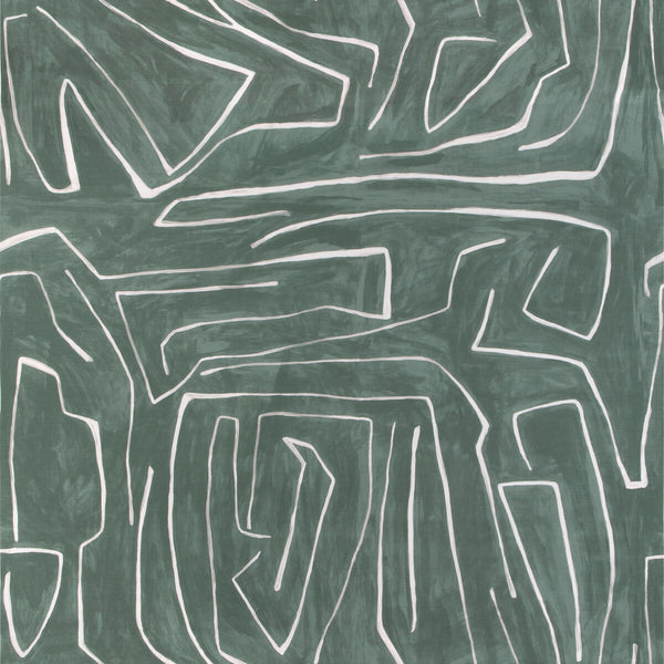 Graffito - Denim Teal By Lee Jofa Modern | Kelly Wearstler Viii |Modern  Multipurpose Print