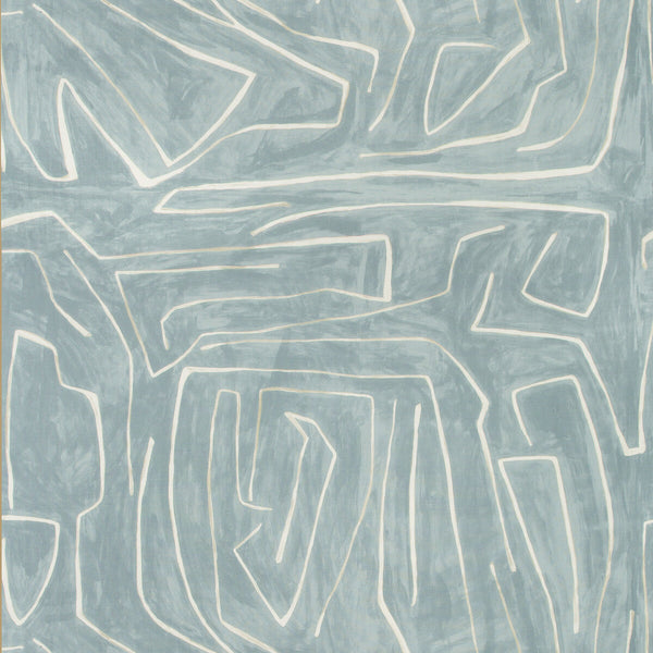 Graffito - Deep Sky Blue By Lee Jofa Modern | Kelly Wearstler V |Modern  Multipurpose Print