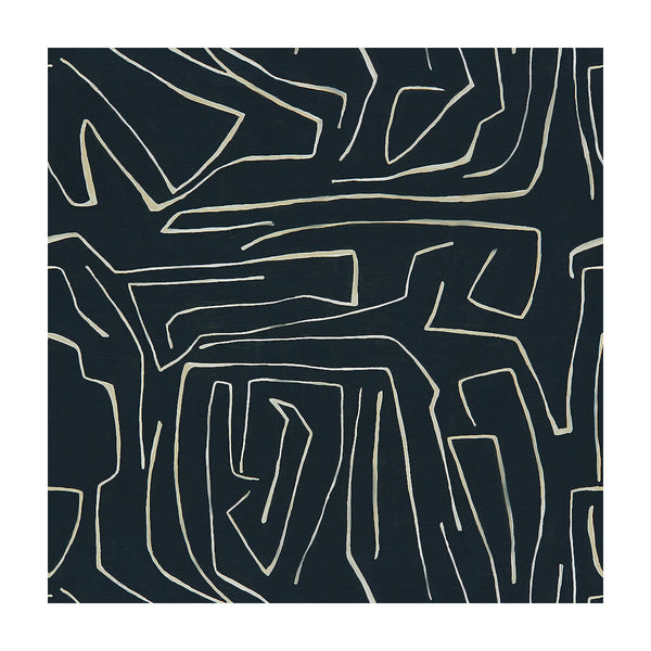 Graffito - Onyx/Beige Black By Lee Jofa Modern | Kelly Wearstler Iii |Modern  Multipurpose Print