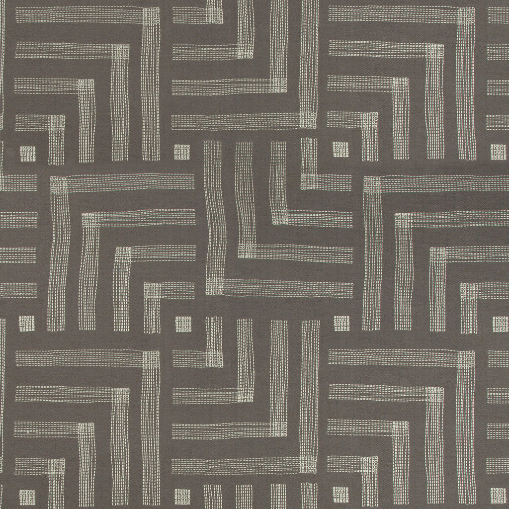 Samples and Purchasing available for Pastiche - Mocha/Cream Espresso By Lee Jofa Modern | Kelly Wearstler Iv |Modern  Multipurpose Embroidery at Designer Wallcoverings and Fabrics