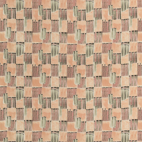 Lyre - Blushing Pink By Lee Jofa Modern | Kelly Wearstler V |Modern Geometric Multipurpose Print
