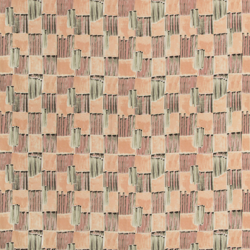 Samples and Purchasing available for Lyre - Blushing Pink By Lee Jofa Modern | Kelly Wearstler V |Modern Geometric Multipurpose Print at Designer Wallcoverings and Fabrics