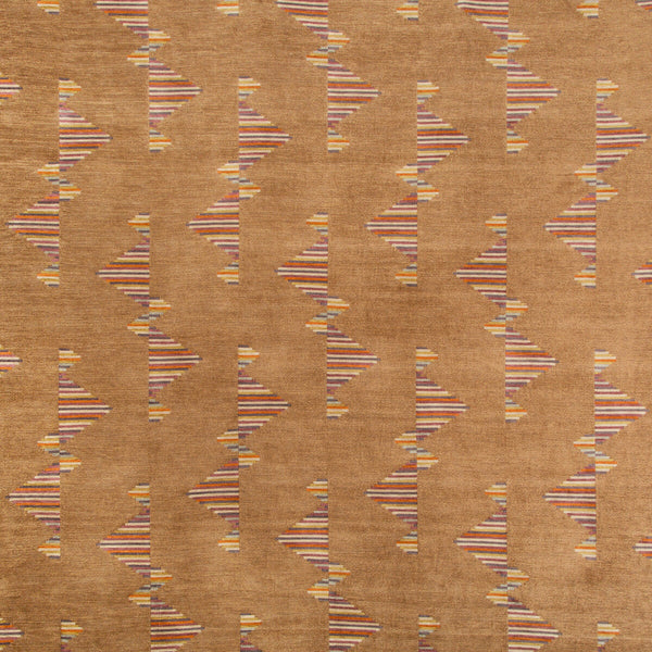 Arcade - Copper Brown By Lee Jofa Modern | Kelly Wearstler V | Geometric Upholstery Chenille