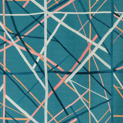 Simpatico Print - Teal Teal By Lee Jofa Modern | Kelly Wearstler Vi |Modern  Multipurpose Print