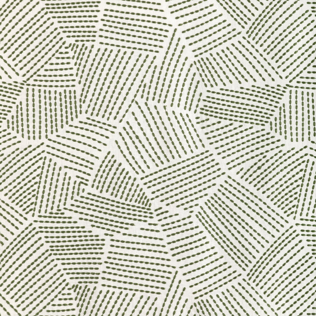 Chord Embroidery - Leaf Green By Lee Jofa Modern | Rhapsody |Modern  Drapery Embroidery