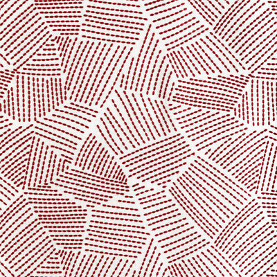 Chord Embroidery - Spice Red By Lee Jofa Modern | Rhapsody |Modern  Drapery Embroidery