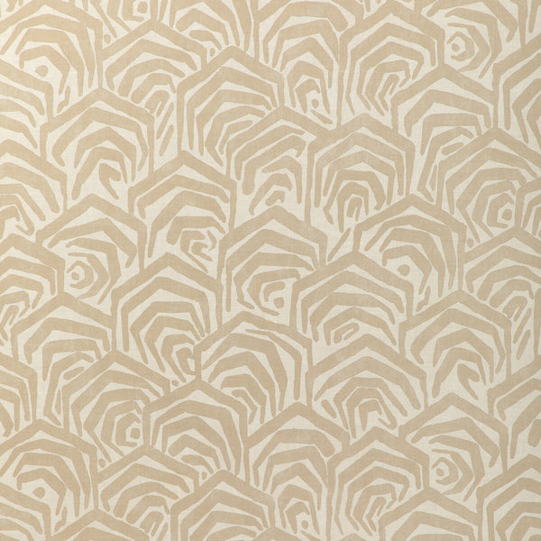 Greene Print - Buff Beige By Lee Jofa Modern | Soho |Abstract Geometric Multipurpose Print