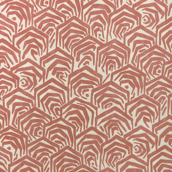 Greene Print - Clay Rust By Lee Jofa Modern | Soho |Abstract Geometric Multipurpose Print