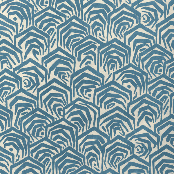 Greene Print - Blue Blue By Lee Jofa Modern | Soho |Abstract Geometric Multipurpose Print