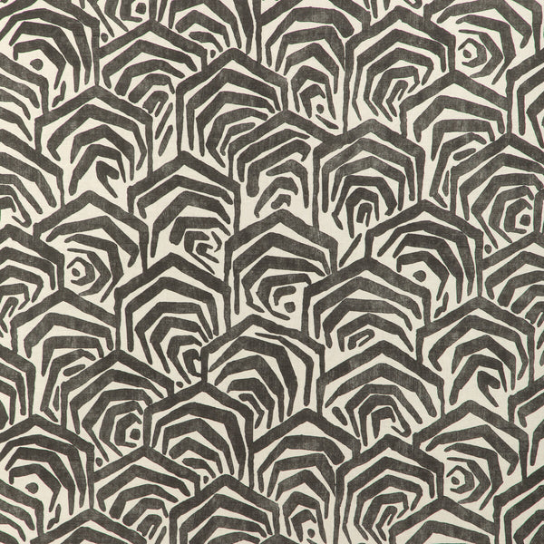 Greene Print - Noir Black By Lee Jofa Modern | Soho |Abstract Geometric Multipurpose Print