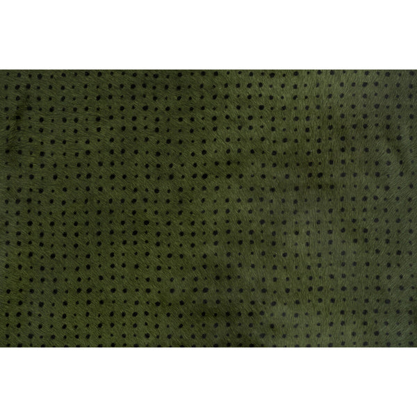 Dame - Olive/Ebony Green By Lee Jofa Modern | Kelly Wearstler Leather Collection |Animal Skins  Upholstery Leather/Suede