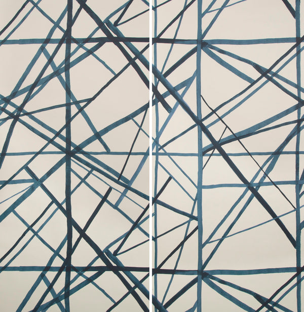 Channels Paper Periwinkle Oat | Groundworks