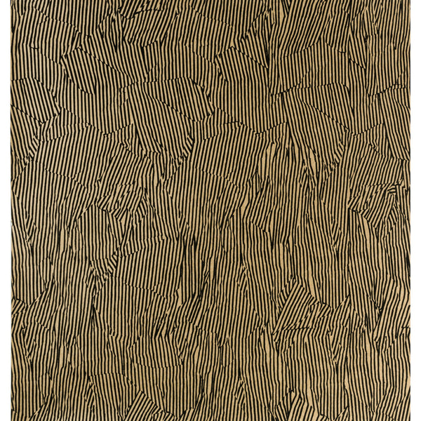 Avant - Kraft/Black Khaki By Lee Jofa Modern | Kelly Wearstler Wallcoverings Ii | Modern Wallcovering