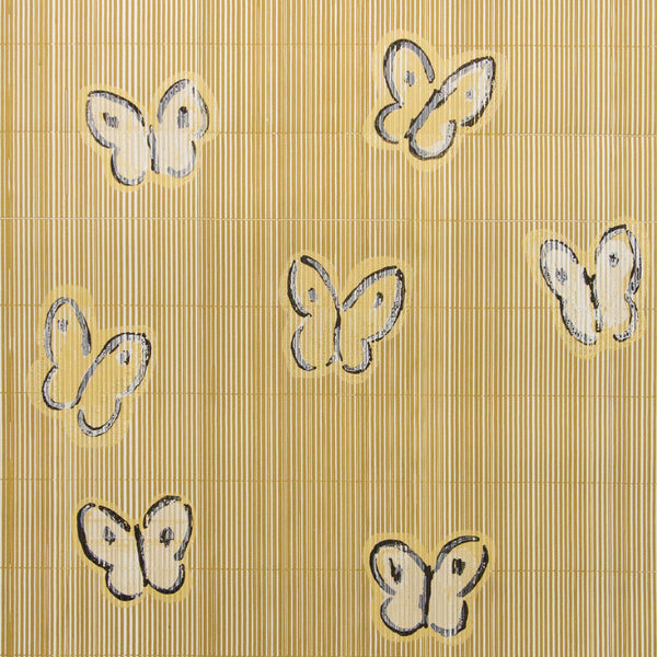 Ascension - Gold Gold By Lee Jofa Modern | Hunt Slonem Ii | Modern Wallcovering