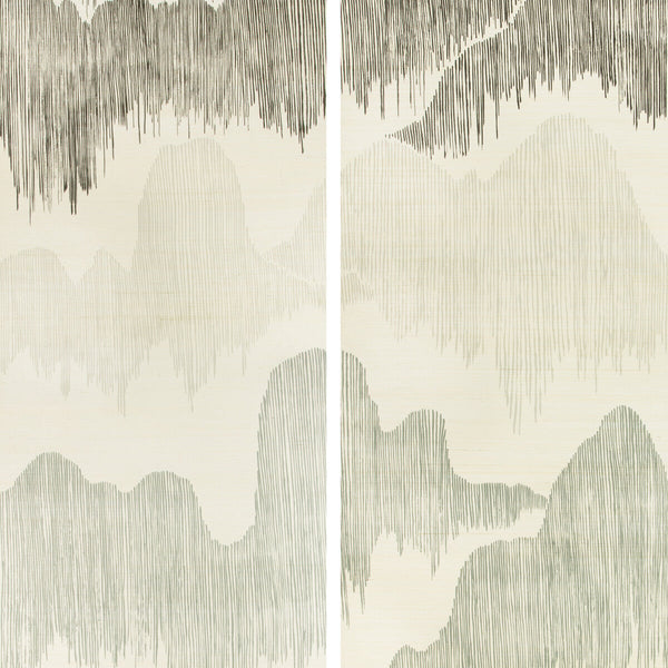 Cascadia Paper - Pearl Multi By Lee Jofa Modern | Kelly Wearstler Wallcoverings Iv | Modern Wallcovering Murals / Panels