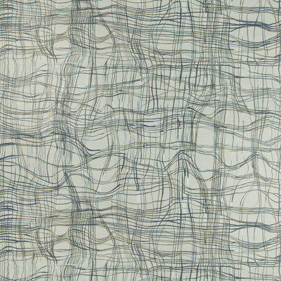 Entangle Paper - Mist Light Blue By Lee Jofa Modern | Kelly Wearstler Wallcoverings Iv | Modern Wallcovering