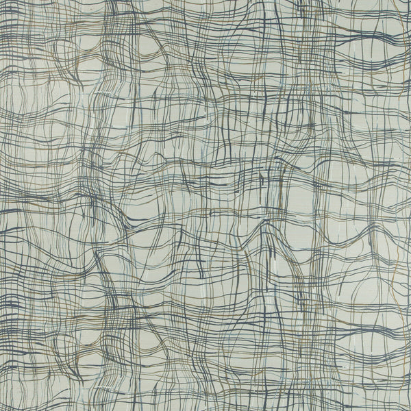 Entangle Paper - Mist Light Blue By Lee Jofa Modern | Kelly Wearstler Wallcoverings Iv | Modern Wallcovering