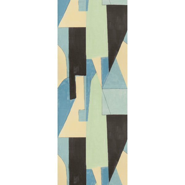 District Paper - Cobalt Multi By Lee Jofa Modern | Kelly Wearstler Wallcoverings V | Modern Wallcovering