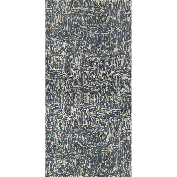 Stigma Paper - Inky Dark Blue By Lee Jofa Modern | Kelly Wearstler Wallcoverings V | Modern Wallcovering