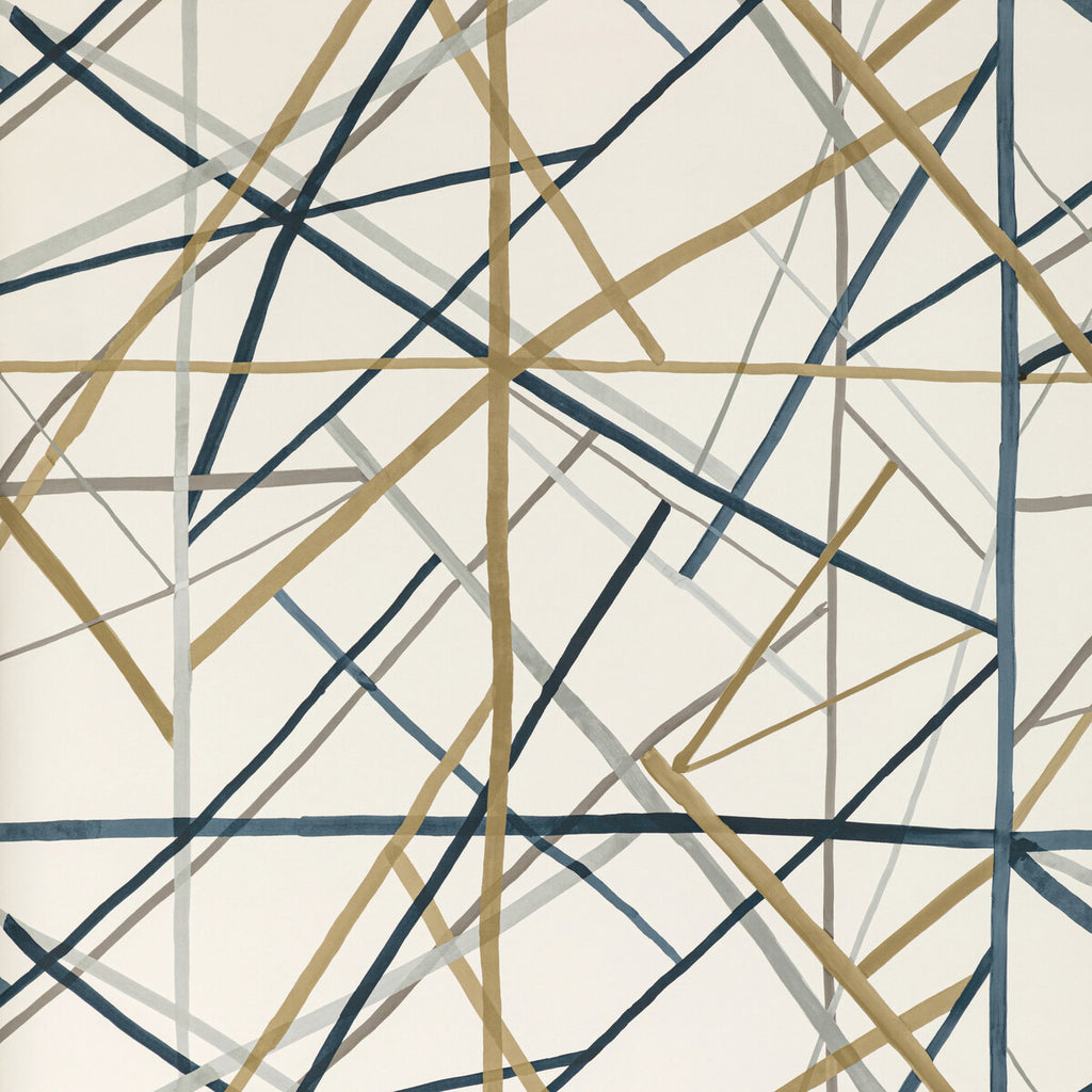 Simpatico Paper - Sand Beige By Lee Jofa Modern | Kelly Wearstler Vi |Abstract Modern Wallcovering