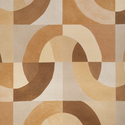 Colonnade Paper - Dorado Beige By Lee Jofa Modern | Kelly Wearstler Wallcoverings Vii |Modern Geometric Wallcovering